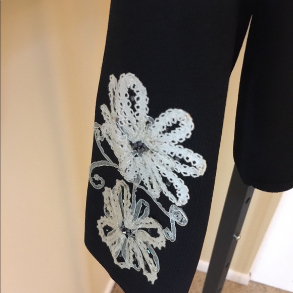 Maurice Sassoon, NWT,  Black Cropped Jacket!❌❌SOLD - Picture 7 of 8